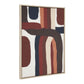 Multicolor Canvas W/ Nature Frame