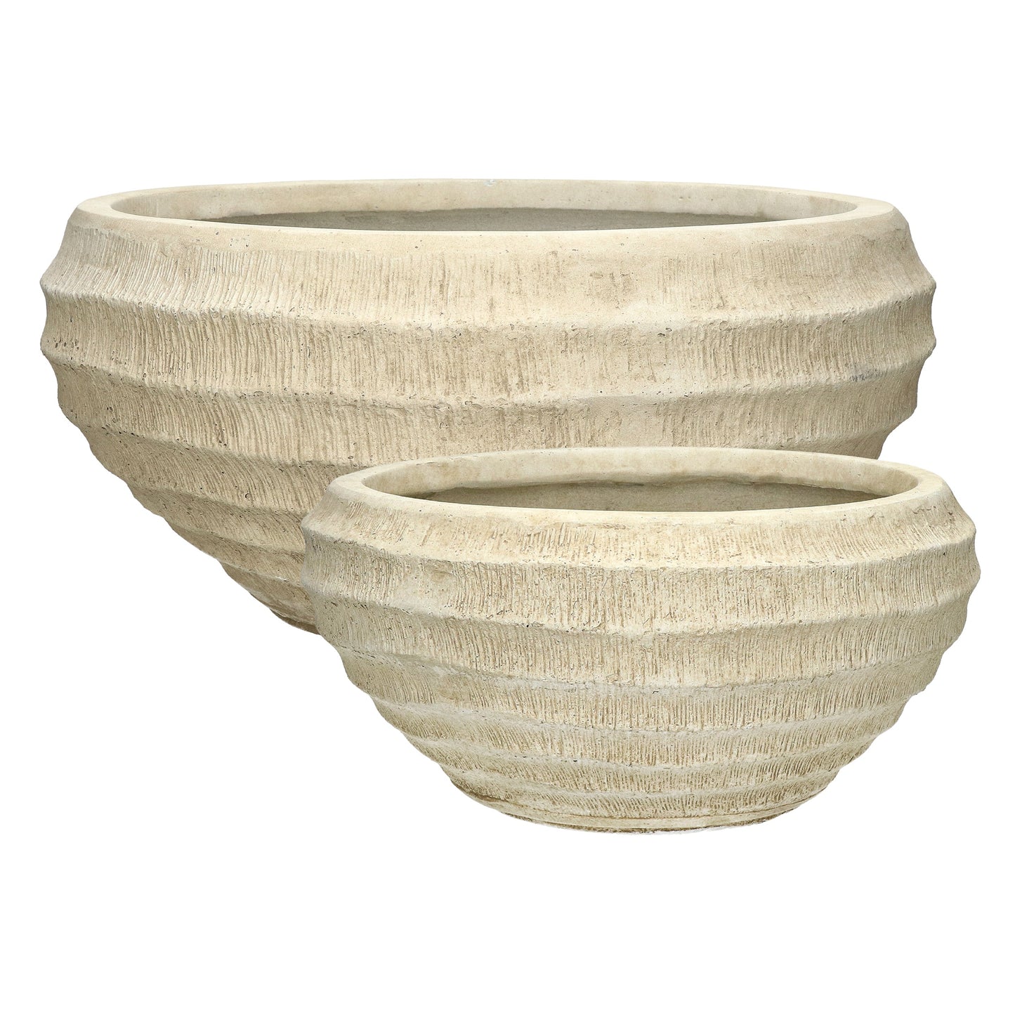 Nature Ceramic Flower Pot Set (x2)