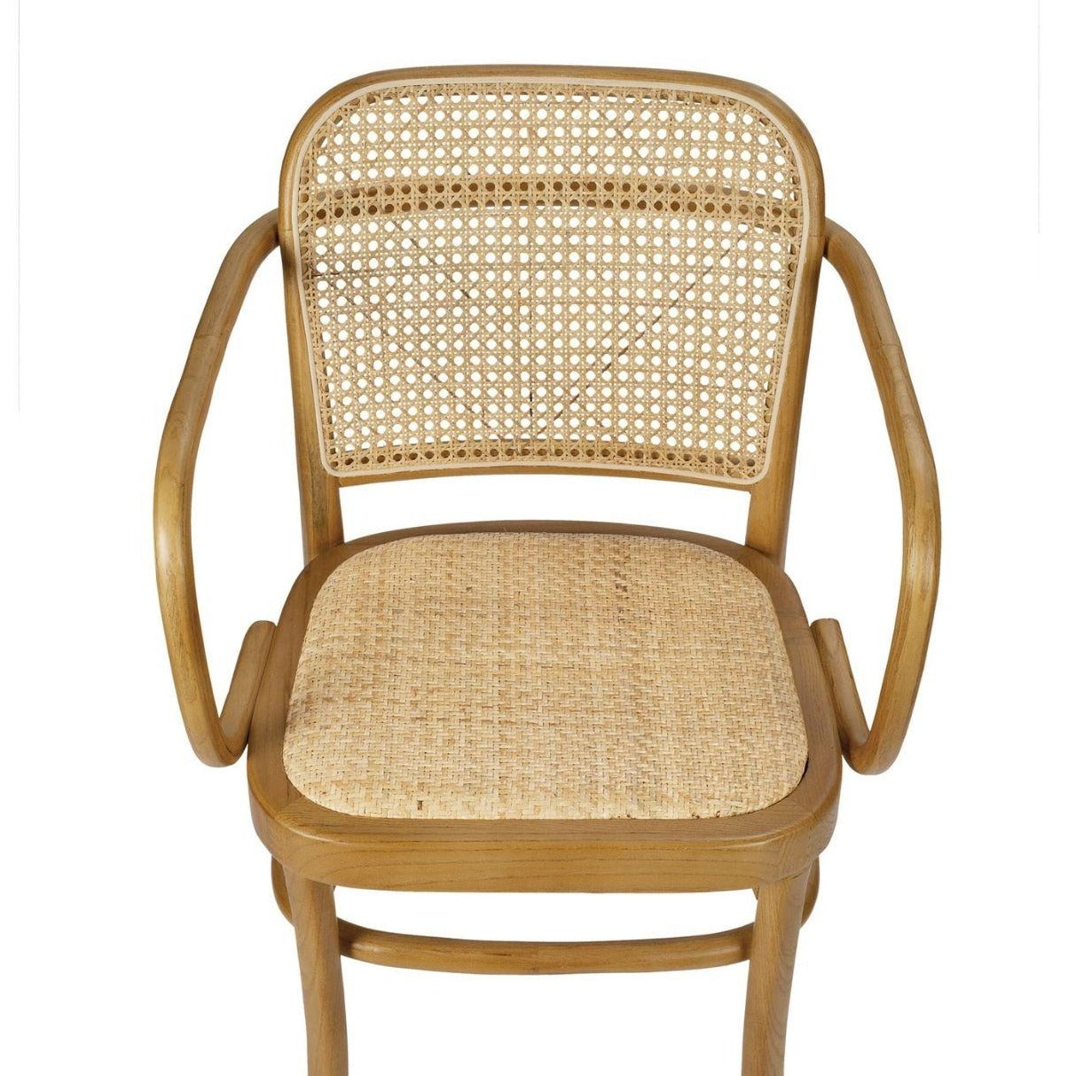 Nature Rattan Chair W/ Arms