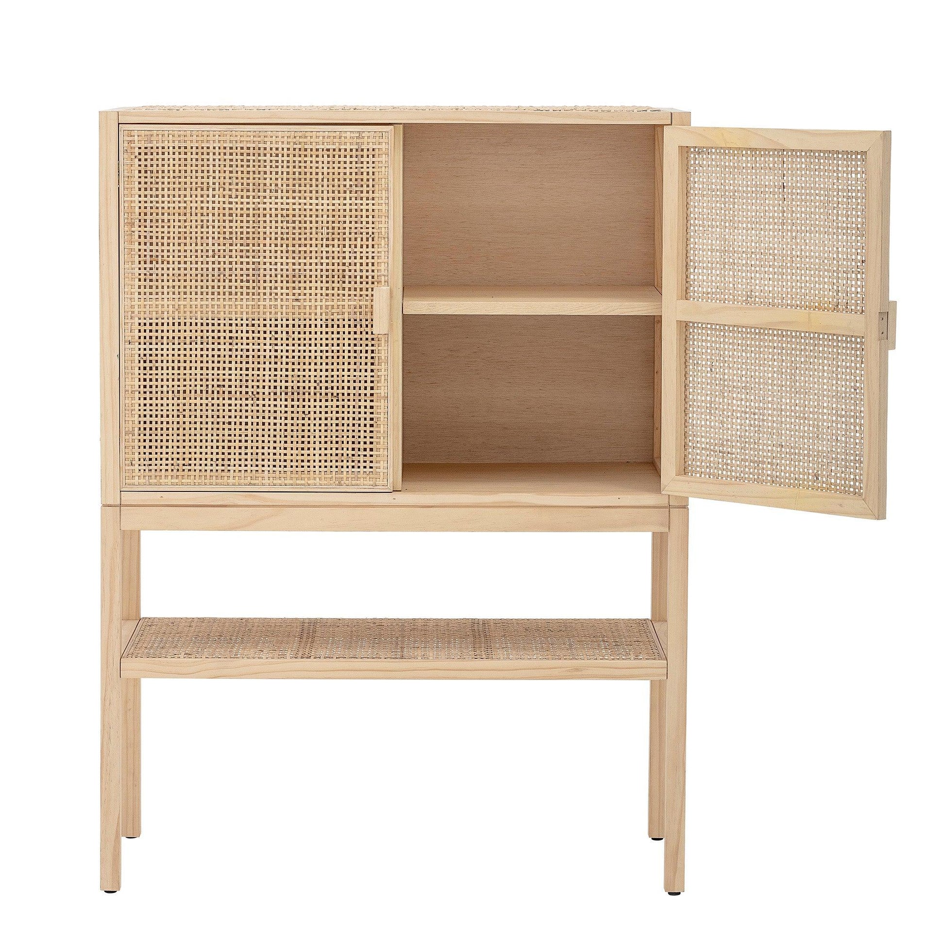 Nature Wood Cabinet W/Shelf