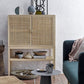 Nature Wood Cabinet W/Shelf