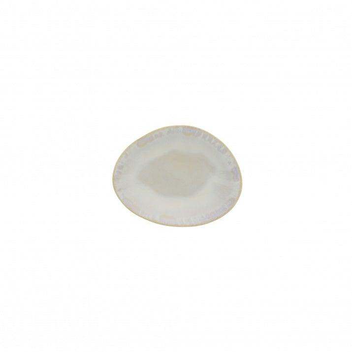 Oval Ceramic Bread Plate Set (x6)