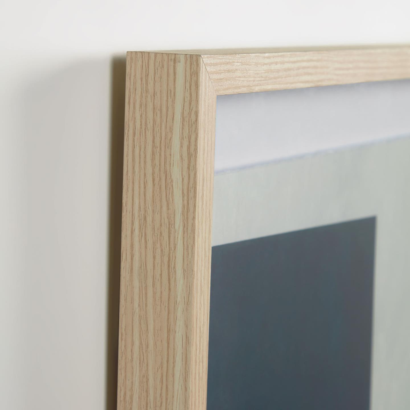 Paper W/Wood Frame