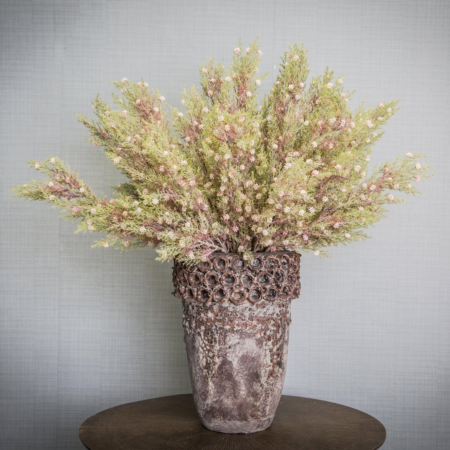 Pink PVC Flower Juniperus