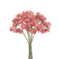 Pink PVC Succulent Sedum Bunch Of Flowers