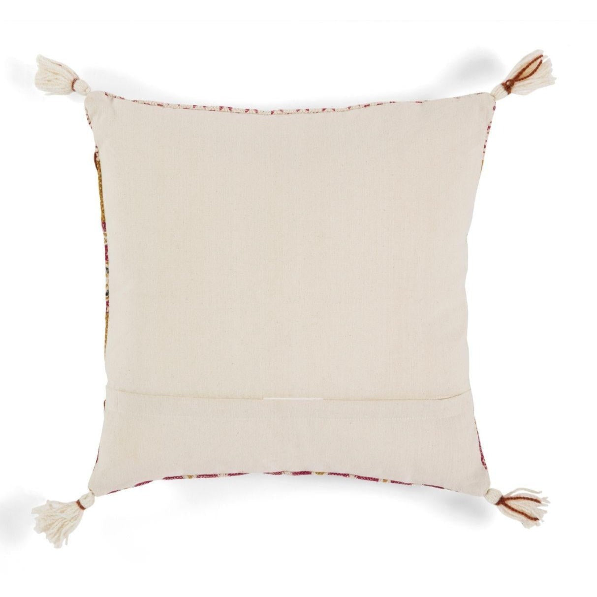 Pompom Cotton Pillow W/ Filler