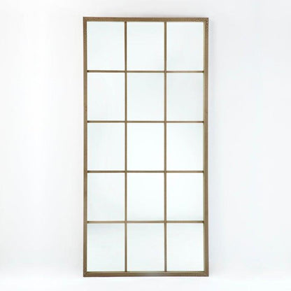 Rectangular Wood Mirror