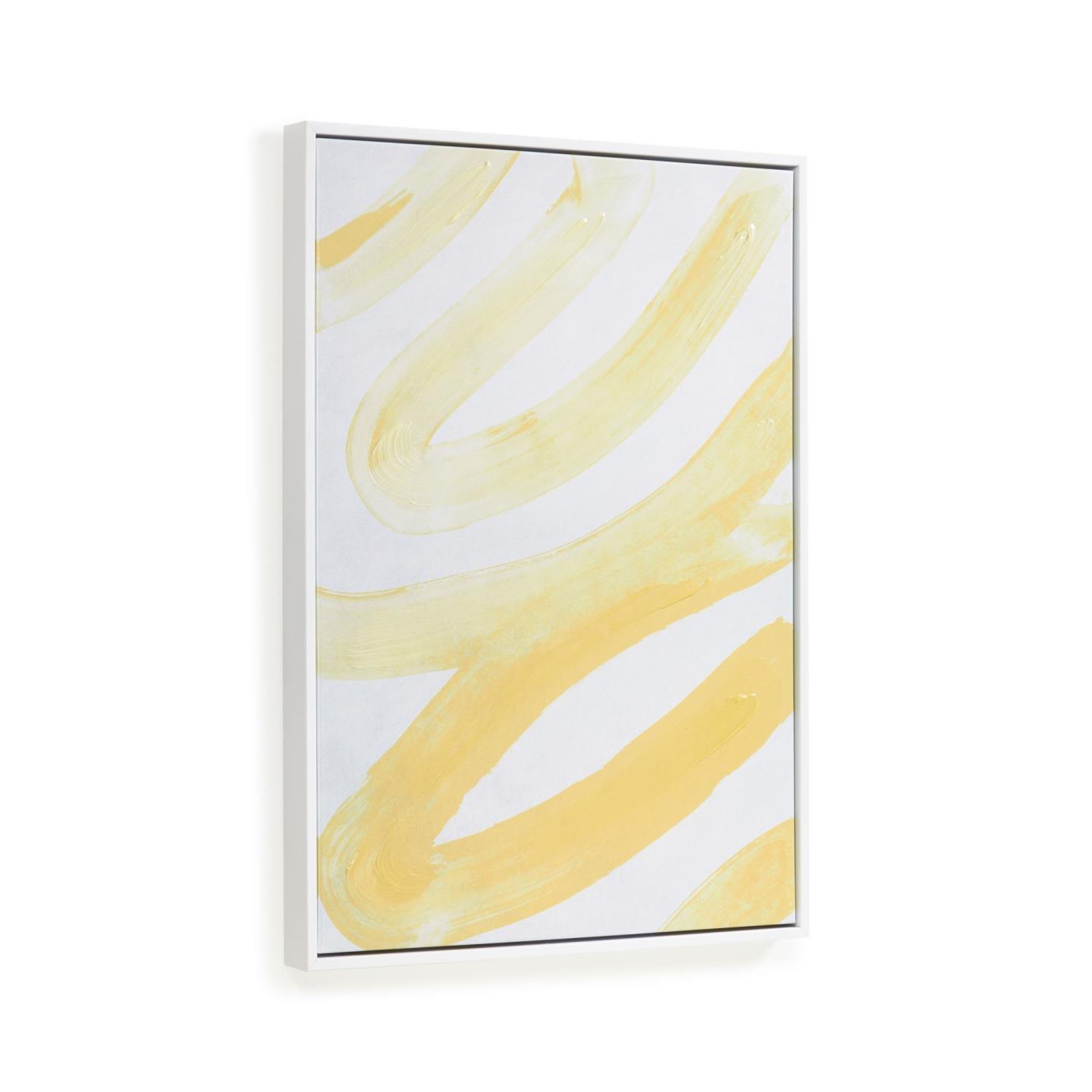 Rectangular Yellow Canvas
