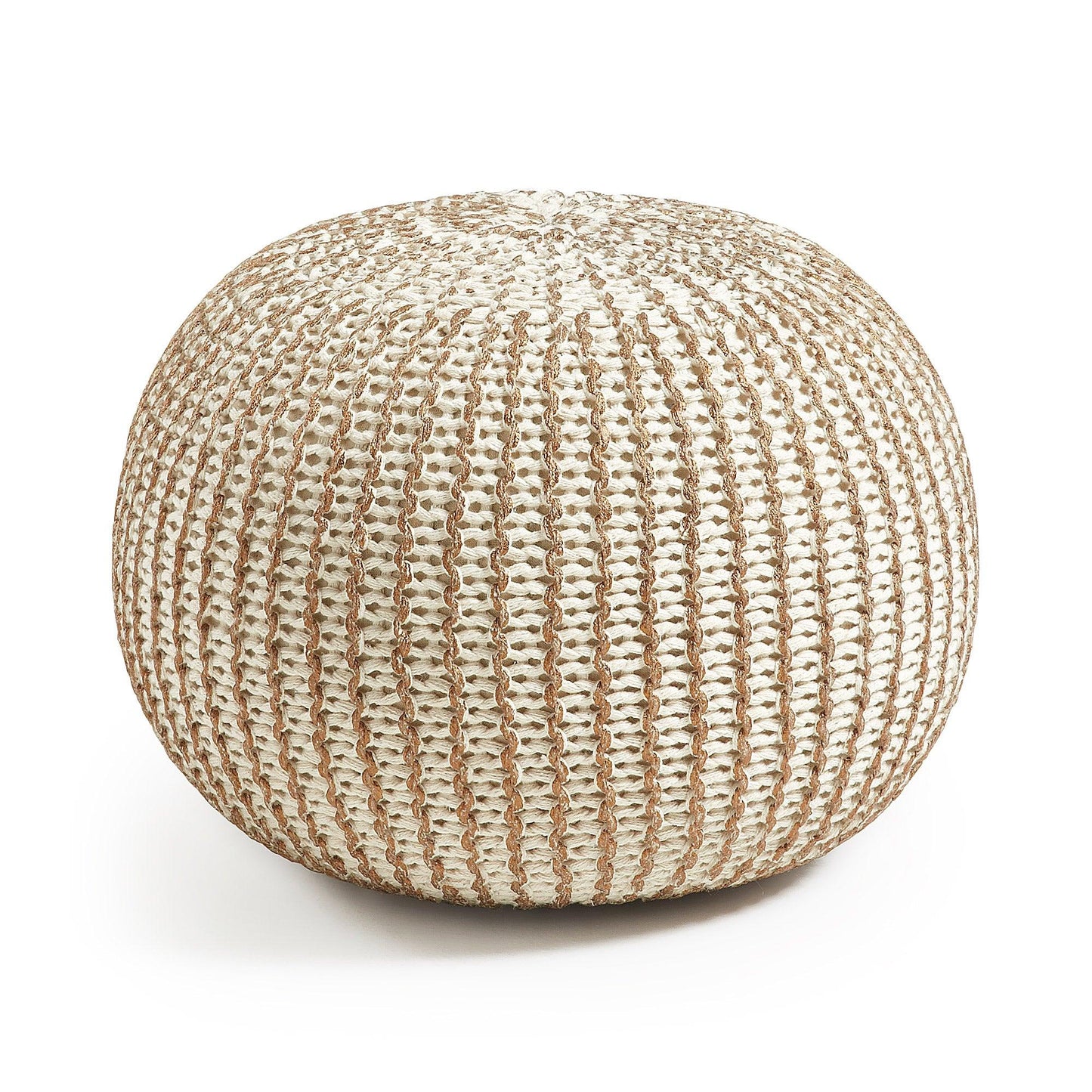 Round Cotton Pouf