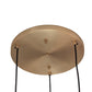 Round Gold Iron Ceiling Lamp