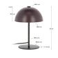 Round Metal Table Lamp