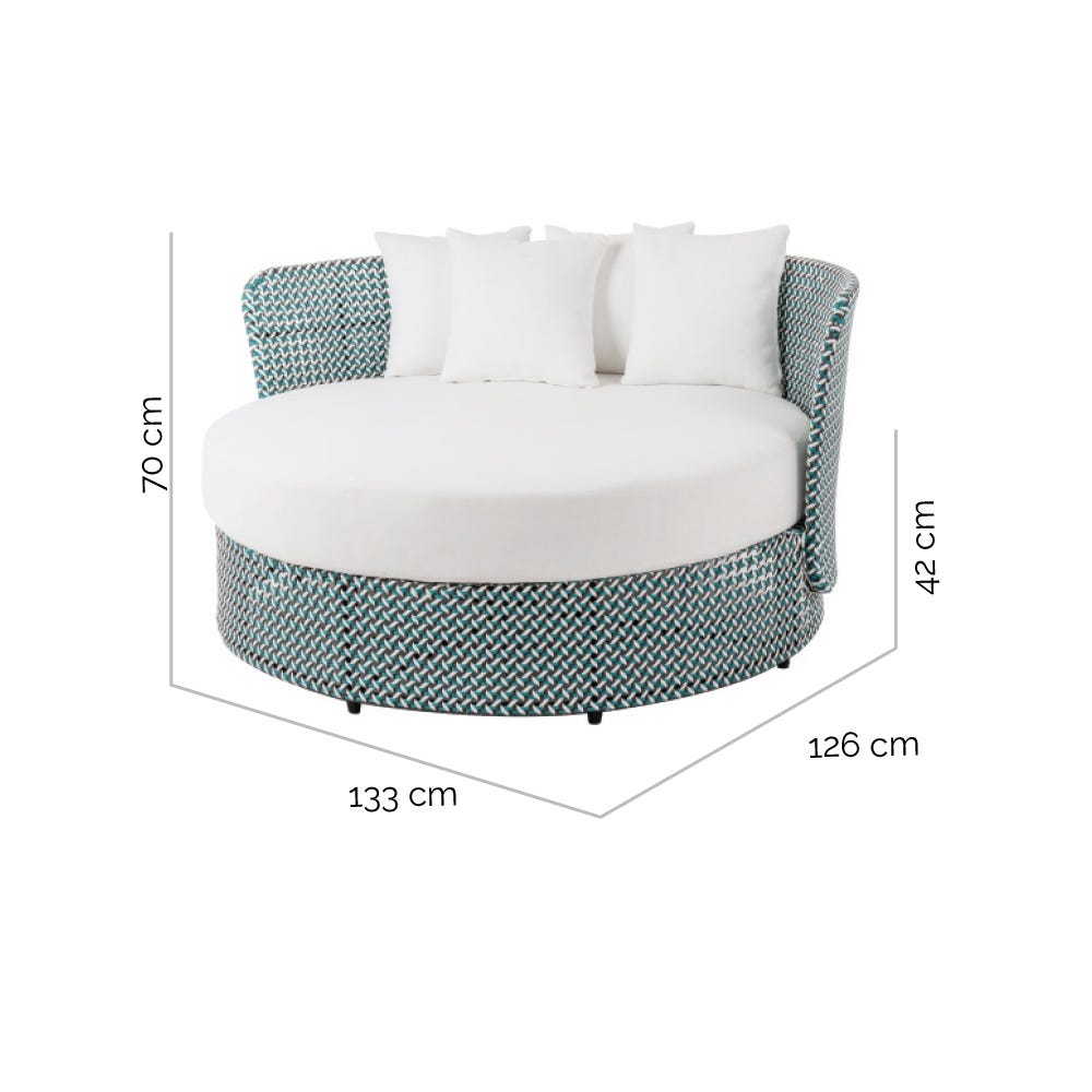 Round PVC Sofa