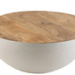 Round Wood Coffee Table
