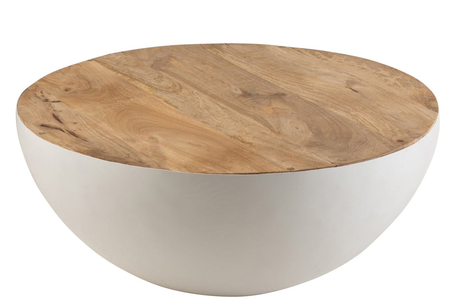 Round Wood Coffee Table