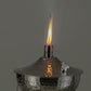 Silver Iron Oil Lamp