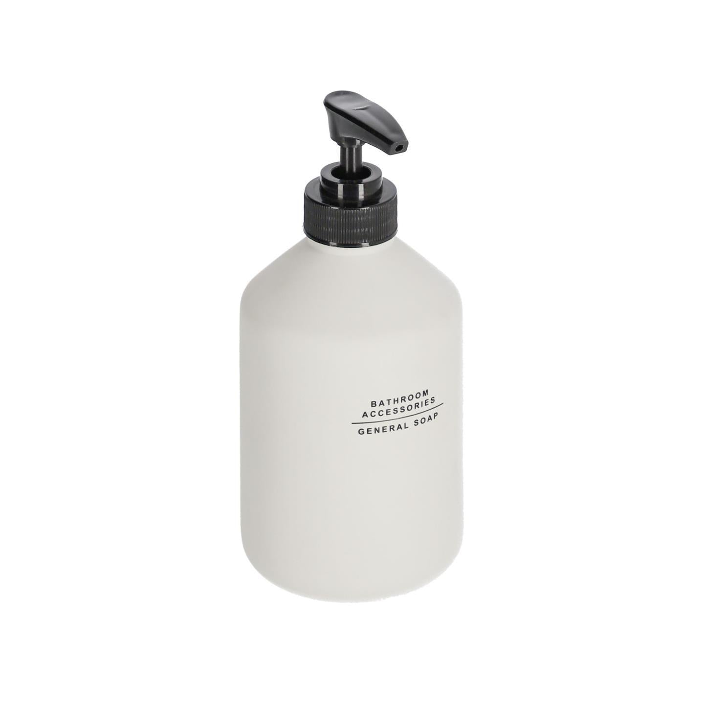 White Acrylic Soap Dispenser
