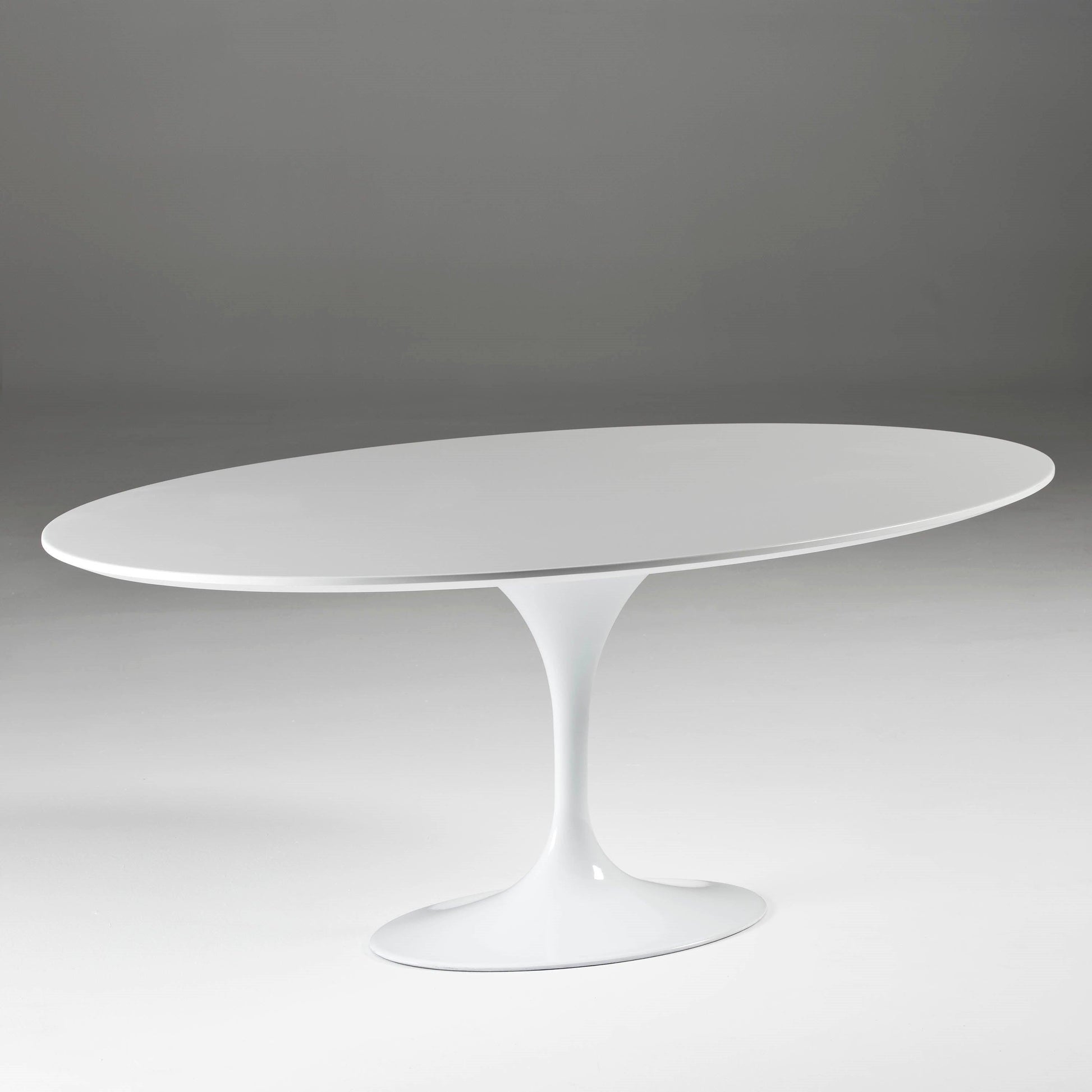 White Aluminium Dining Table