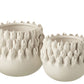 White Ceramic Flower Pot