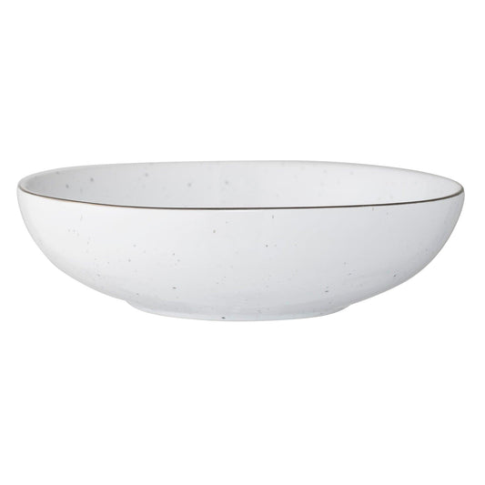 White Ceramic Serving Bowl
