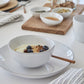 White Ceramic Soup / Cereals Bowl Set (x2)