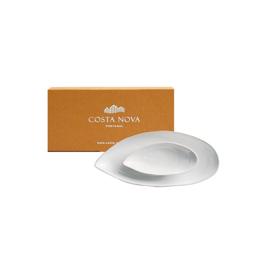 White Ceramic Tray Set (x2)