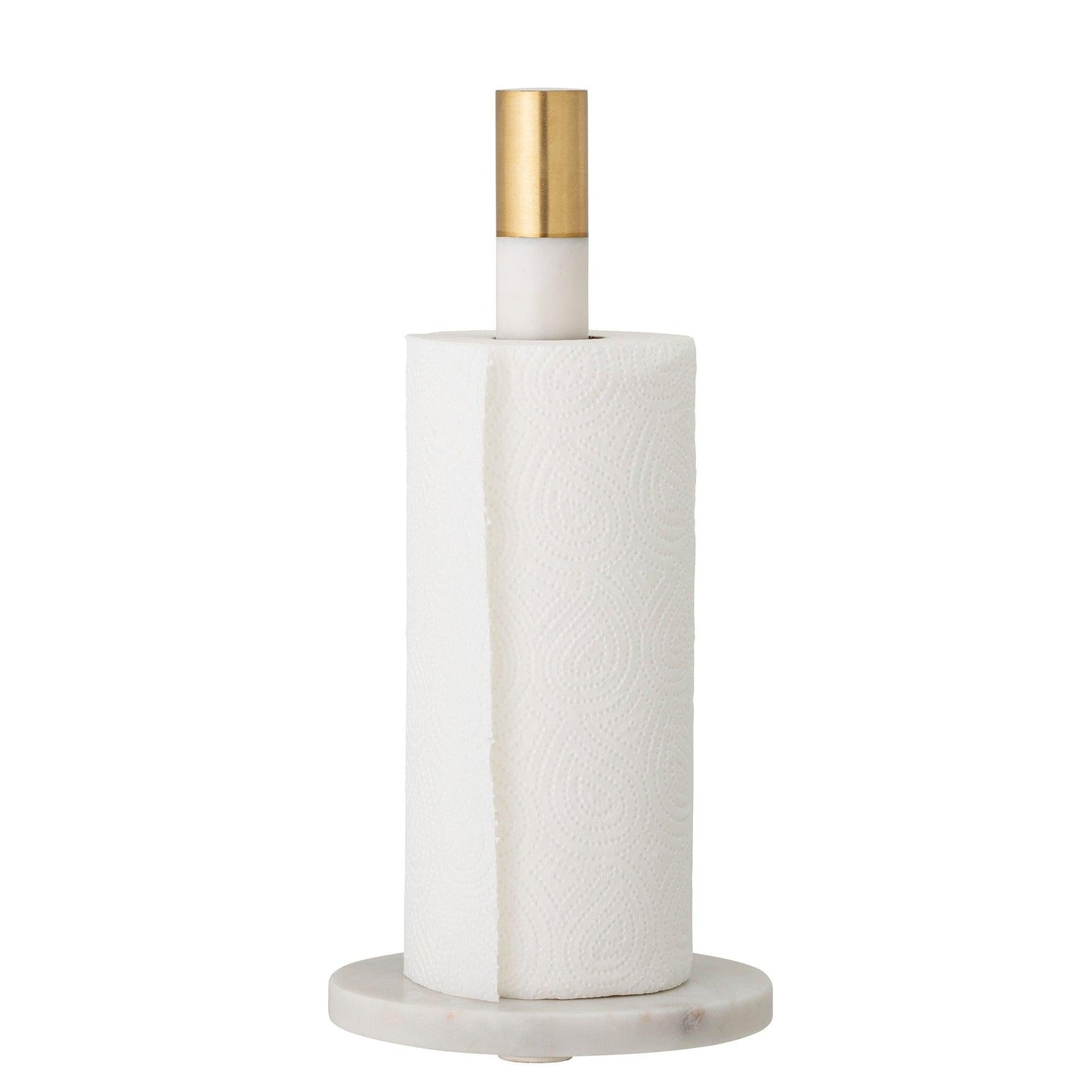 White Marble Kitchen Paper Stand