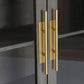 Wood Cabinet W/Metal