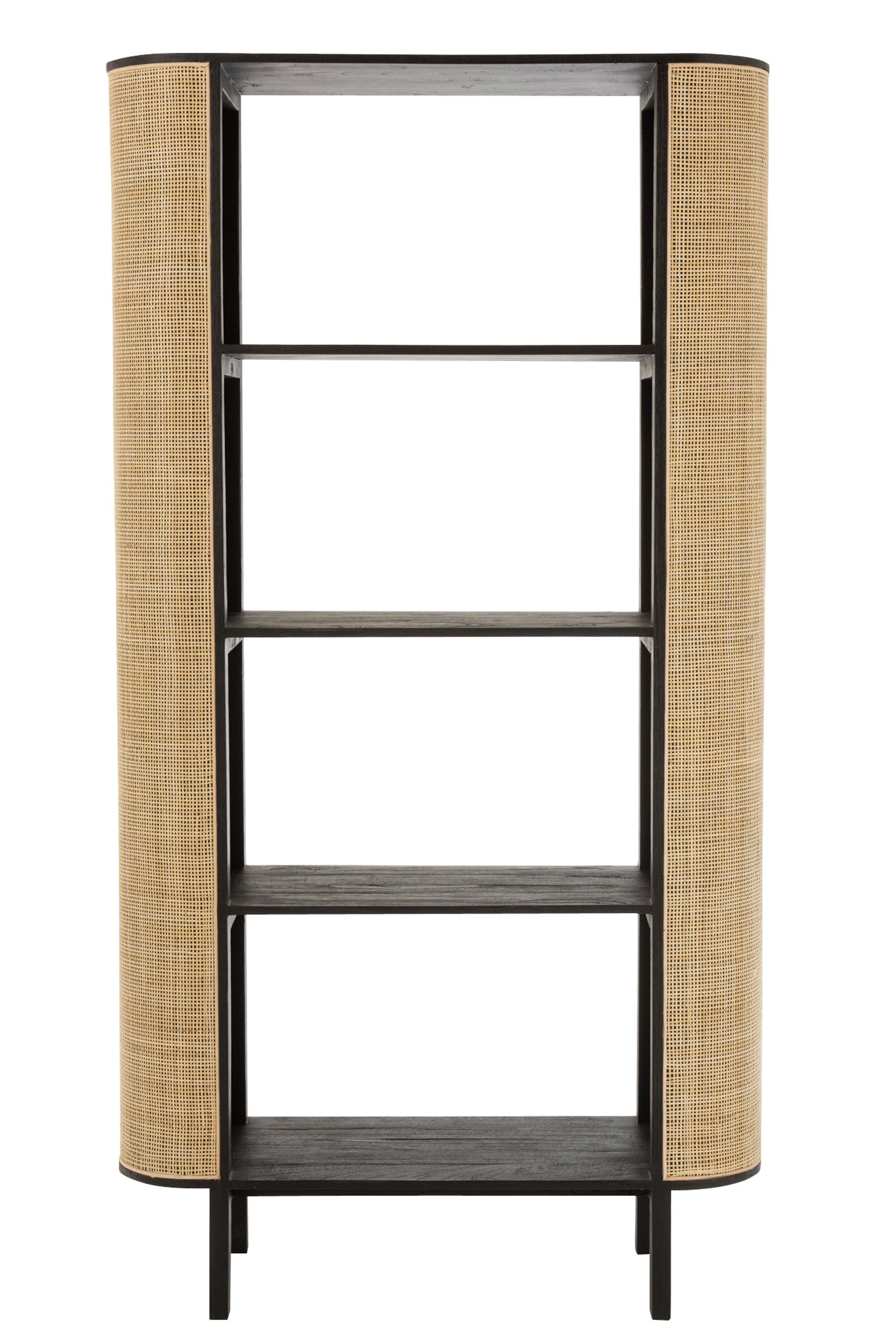 Wood Cabinet W/Shelves