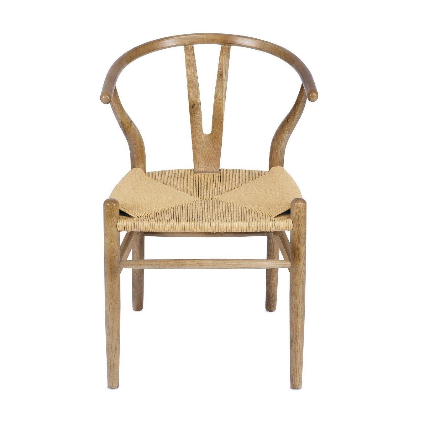 Wood Chair W/Jute