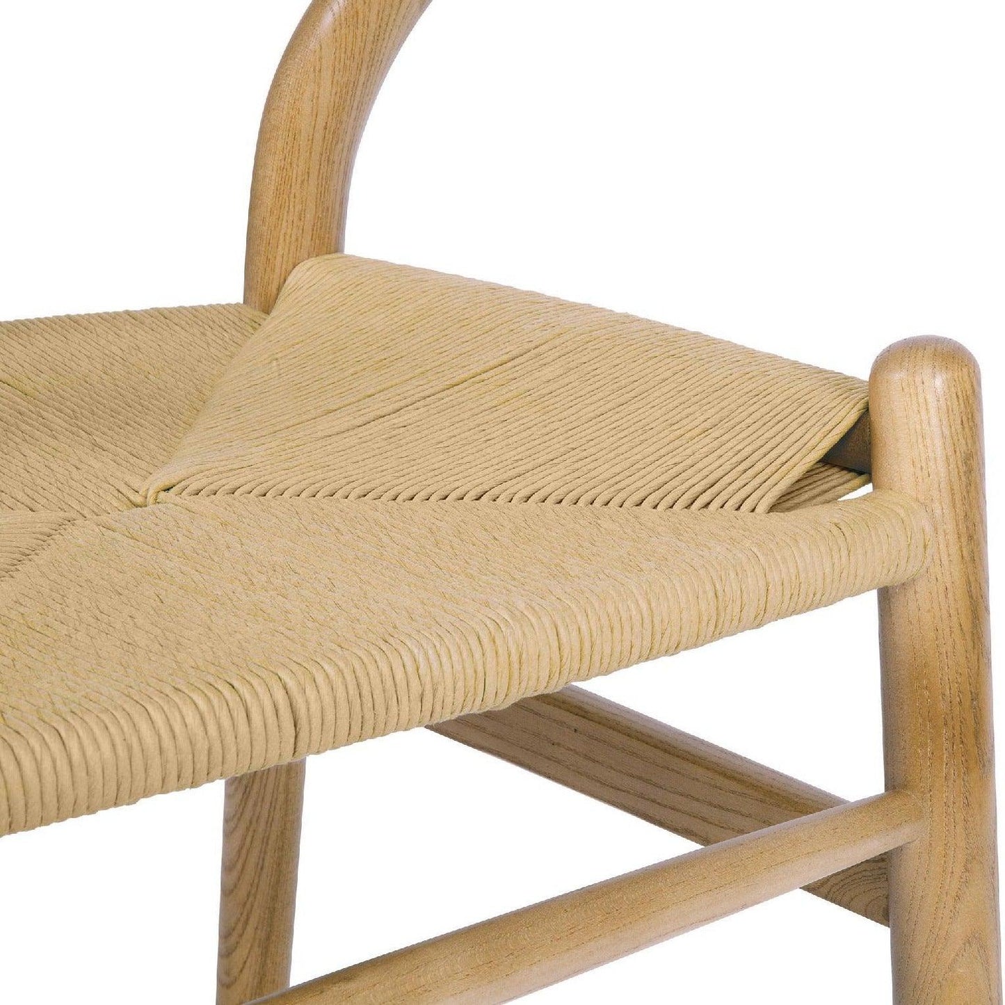 Wood Chair W/Jute