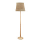 Wood Floor Lamp W/ Lampshade