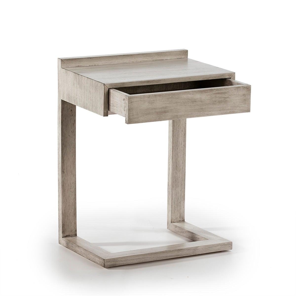 Wood Nightstand Table