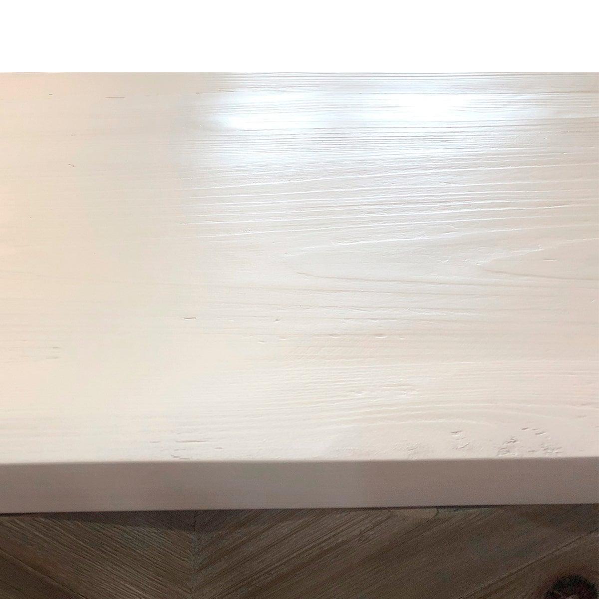 Wood Sideboard W/Metal Legs